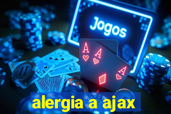 alergia a ajax